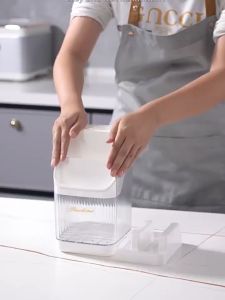 Kệ để dao thớt muỗng đũa hộp ống đựng đũa muỗng kết hợp vung nắp nồi màu trắng sang trọng đa năng