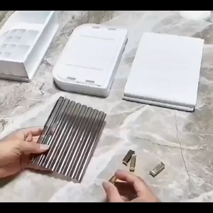 2/3 layer large capacity dust-proof cosmetic storage box sliding door