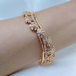 Gelang Tangan Bangle Wanita Aksesoris Fashion Awet Tahan Lama Anti Karat Cocok Untuk Harian G5-5H