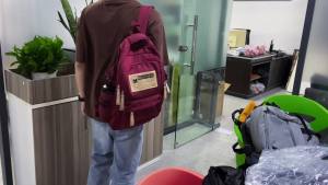 ญี่ปุ่นในวิทยาลัยลมโรงเรียนมัธยมกระเป๋านักเรียนหญิงแฟชั่นสวมใส่คอมพิวเตอร์กระเป๋าเป้สะพายหลังเกาหลีรุ่นความจุขนาดใหญ่กระเป๋าสะพายคู่