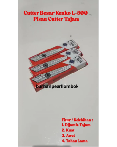 Paket Pisau Cutter Kenko L 500 Besar