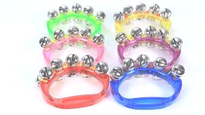 Baby Rattle Toy Plastic Hand Shaking Bell Without BPA Toddler Musical Bracelet Toy
