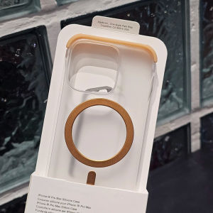 Ultra-Thin Magnetic Absorption Edge-Less Phone Case for Apple 16ProMax 15Pro 14PM 13 Protection Four Corners Anti-Fall Skin-like Feel