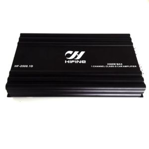 TOP HIFINE แอมคลาสดี 2500w HF-2500.1D ตัวแรง ขับซับเบส 10นิ้ว-12 นิ้ว เสียงดัง แรงๆ เบสหนัก นุ่มลึก คุ้มราคา แอมคลาสดี Class-D ราคาต่อ1ชิ้น