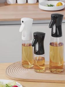Oil Spray Sprayer Bottle for Cooking Kitchen Olive Oil Sprayer for Camping BBQ Baking Vinegar Soy Sauce 200ml 300ml 500ml