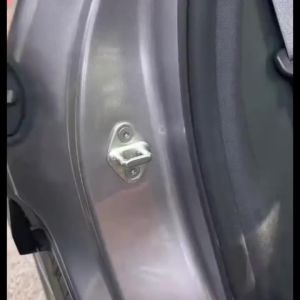 Yitong 1/2set Car Door Lock Protector Cover Universal Silicone Door Striker Guard Shock Absorbing Anti Rust Scratch Accessory
