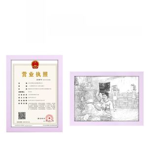 Real Wood Creative A3 A4 Picture Frame Desktop 4 Openings 8K 16K Painting Frame Wall Hanging Art Studio Sketch Frame 12 16 20 Inches