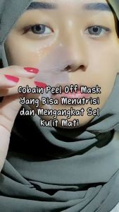 Masker ADERA Lightening Peel Off: Mencerahkan & Melembutkan Kulit Wajah