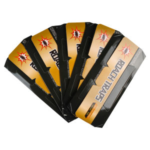 100Pcs Cockroach Traps Sticky Baited Cockroach Traps Non-Toxic Roach Bait Traps Long Lasting for Restaurant Factory