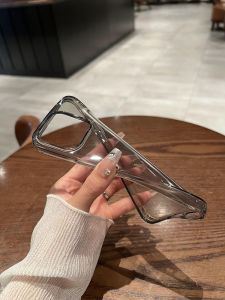 เคสโทรศัพท์ซิลิโคนบางเฉียบสำหรับ iPhone 17 pro 16 pro 15 pro Max 14 pro 13 12 แบบโปร่งใส ป้องกันรอยขีดข่วน ดีไซน์เรียบง่าย รุ่นใหม่