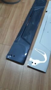 RN1 Racing แผ่่นปิดท้ายisuzu 2012-2025 ใส่ได้ทั้งตัวเตี้ย ตัวสูง แผ่นปิดคานท้าย งานไฟเบอร์ แถมน็อต