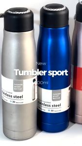 Botol Tumbler Termos The Best Sport Vacuum Cup 550ML Bahan Stailess Steel 304