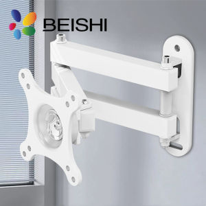 Universal Retractable TV Mounts Wall Mount Bracket โหลดแบริ่ง 15 กก.สําหรับ 10 ถึง 32 นิ้ว LCD Monitor ขาตั้งทีวีขยายวงเล็บ