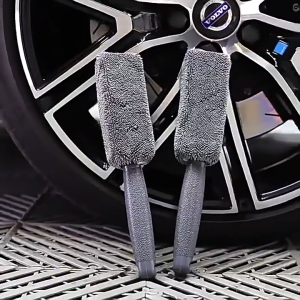 Car Rim Brush Microfiber Sponge Wheel Tire Cleaning No Scratch Detailing Tool 纤维刷 Ready Stock