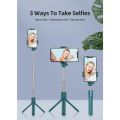 Tongsis Tripod Bluetooth 3in1 Selfie Stick Remote Tripod Mini Tongkat Narsis Monopod Remot Wireless Selfie Stick Cam R1. 