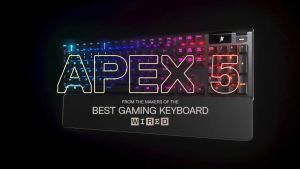 SteelSeries APEX 5 Hybrid Mechanical Gaming Keyboard