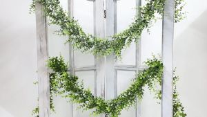 1.8Meter Daun Rambat Artificial Untuk Hiasan Pagar Dekorasi Dinding Rumah Dinding Tembok Bunga Taman Cafe