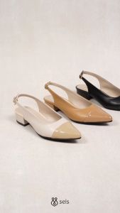 SEIS Sumi Sepatu Mules Wanita Heels 3 cm