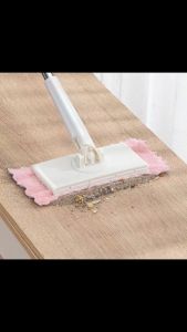 ไม้ถูพื้น ซับทำความสะอาดอเนกประสงค์ Mop ใช้งานง่าย คลิปอัตโนมัติซึมซับน้ำได้ดี ล้างออกง่าย