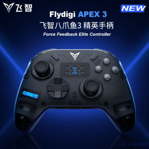 New Original Flydigi APEX 3 Force Feedback Hall Trigger Elite Gamepad Wireless Bluetooth Connection Somatosensory Game Controller for Switch/PC/TV/Mobile Phone Steam 2.4G Game Console Genshin Impact 2022