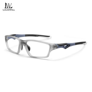 LouisWill Men Women Glasses Non-Prescription Glasses Anti Blue Light Flat TR90 Mirror Eyewear Anti-slip Photochromic Outdoor Travel Sports Men Trendy Glasses