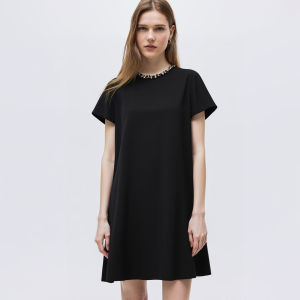 AMII | Summer New French Style Sleeveless Linen Dress