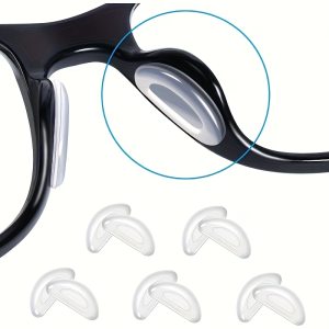 Anti Slip Eyeglasses Nasal Supports Silicone Invisible Glasses Air Cushion Nose Pads Transparent Soft Self-adhesive Nose-holder