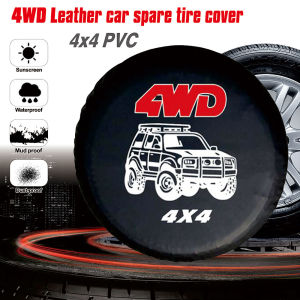 14" 15" 16" 17" Inch 4WD 4x4 PVC Leather Spare Wheel Tire Cover Case Bag Pouch Protector car tyres 14 inch For Jeep Hummer
