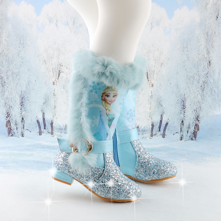 HOT Heel Shoes Frozen Childrens High Heels Children's High