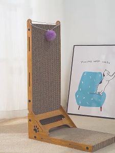 😽 SCD ของแมว ที่ฝนเล็บแมว กระดาษลูกฟูกลับเล็บแมว แท่นสำหรับแมวข่วนลับเล็บแมว ของเล็ง อุปกรณ์เลี้ยงแมว