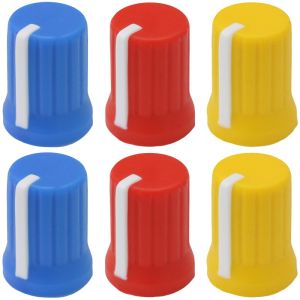 10 - Piece Set of 15×19MM Rubber Knob Caps - Volume Knob Caps Suitable for Pioneer Mixer & Potentiometer