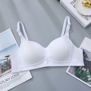 YUQI Wireless Summer Bra | Cotton Seamless Bralette | Teens Push-Up Lift | Petite Bras Wire-Free Soft Pure Cotton Bra  Teen Bras