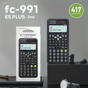 FC-991 ES PLUS Multifunctional science function calculator-417function Specially designed for student exams economical packagin