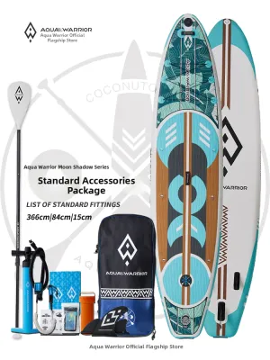 AquaWarrior | Double Layer Surfing & Fishing Paddle Board Inflatable Kayaking