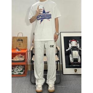 Quần Thể Thao Nam Ống Đứng Mỏng Thoáng Khí in Họa Tiết Bóng Rổ Phong Cách Mỹ Quần Dài Thường Ngày Mùa Thu