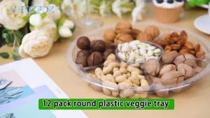 12 Pack Clear Plastic Veggie & Fruit Tray with Lid: A Comprehensive Guide