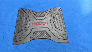 thảm lót sàn xe gear 125 ngắnthảm để chân xe gear 125lót chân gear 125lót sàn cao su xe gear