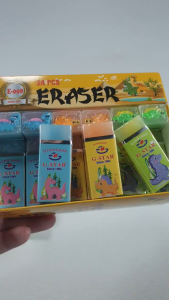 Hộp 24 Cục Gôm Thạch Hình Thú E-008 Hiệu GSTAR Tẩy Sạch Chính Hãng