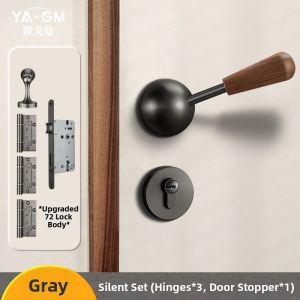 YAGEMAN | Vintage Retro Quiet Indoor Door Lock