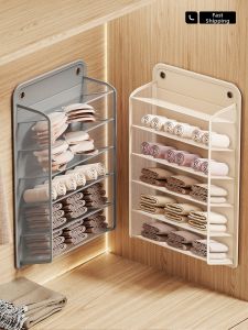 No-Drill Wardrobe Underwear Clothing Storage Hanging Bag
