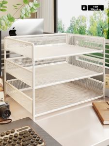 WUBUWEI | Desk File Organizer Large Capacity