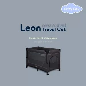 Comfy Baby Leon Travel Cot | Baby Travel Playpen | Playpen Mattress
