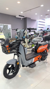 9Thunders_EV จักรยานไฟฟ้า รถจักรยานไฟฟ้า จักรยานไฟฟ้าผู้ใหญ่ electric bike 48V12Ah รุ่นอัพเกรด 1000W พร้อมกระจกมองหลัง มีโชคหน้าและหลัง แผงหน้าปัดLCD