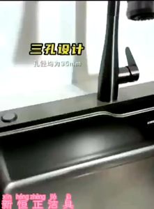 Sink Luxury Black Stainless Steel 304: Pilihan Bak Cuci Piring Modern