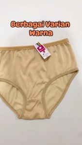 6 PCS Celana dalam wanita polos denta tallent aiko esse size M L XL XXL