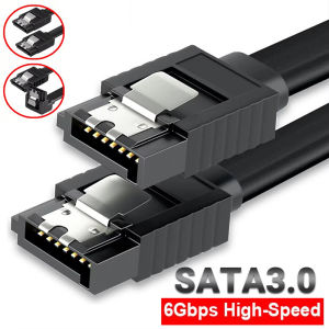 1/2PCS 50CM SATA 3.0 Data Cable High-speed Sata III Cable Adapter Connection Converter For SATA HDD SSD CD Drive Writer Desktop