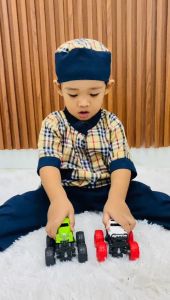 Baju Koko Anak Bayi Laki Laki 1 3 Tahun Adnan / Akmal Set
