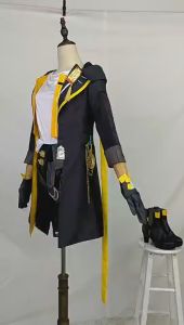 KOIMONO Trailblazer F Honkai Star Rail HSR MC Female Default Cosplay Set Include Wig + Shoes / Set Kostum Cosplay Trailblazer F Honkai Star Rail HSR + Wig dan Sepatu