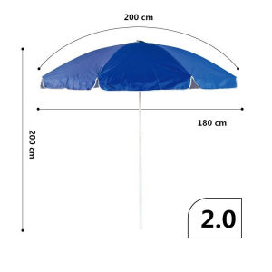 MOLORE | Large Outdoor Umbrella for Sun and Rain Protection