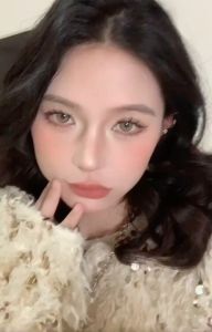 {COD}-Manila (0.00°-8.00°) gray/brown contact lenses 1 pair of 14.0mm myopia contact lenses yearly mini soft lenses best-selling lenses.